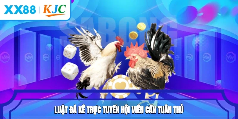 Luật đá kê trực tuyến hội viên cần tuân thủ